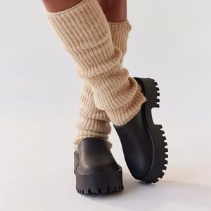 Jeffrey Campbell Play Clogge Platform Clogs Mule Black 8 NWT